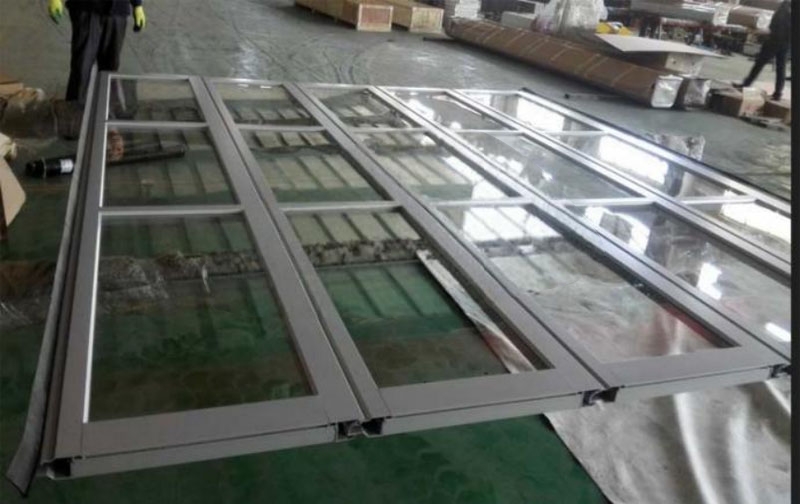 Aluminum Glass Garage Door