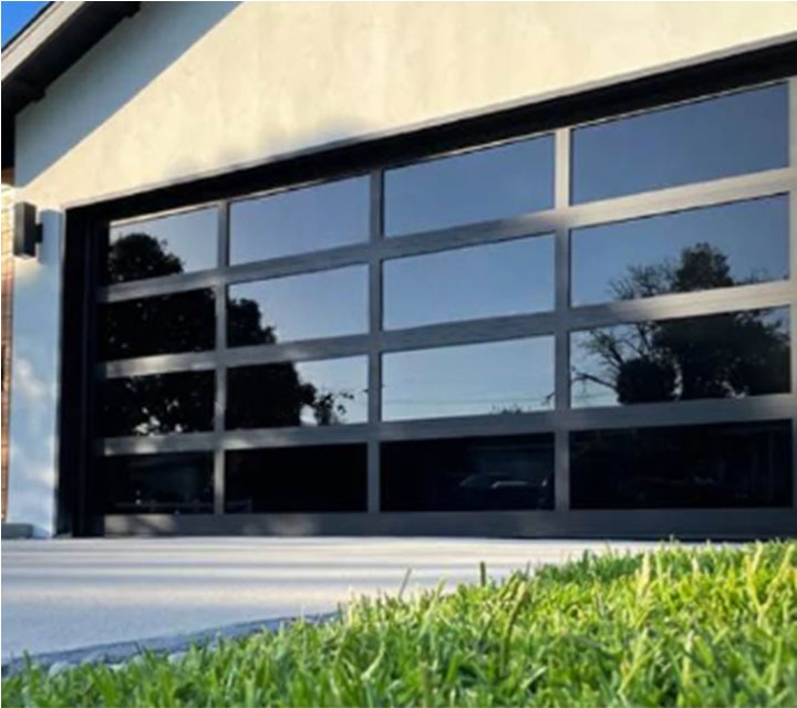 Aluminum Glass Garage Door