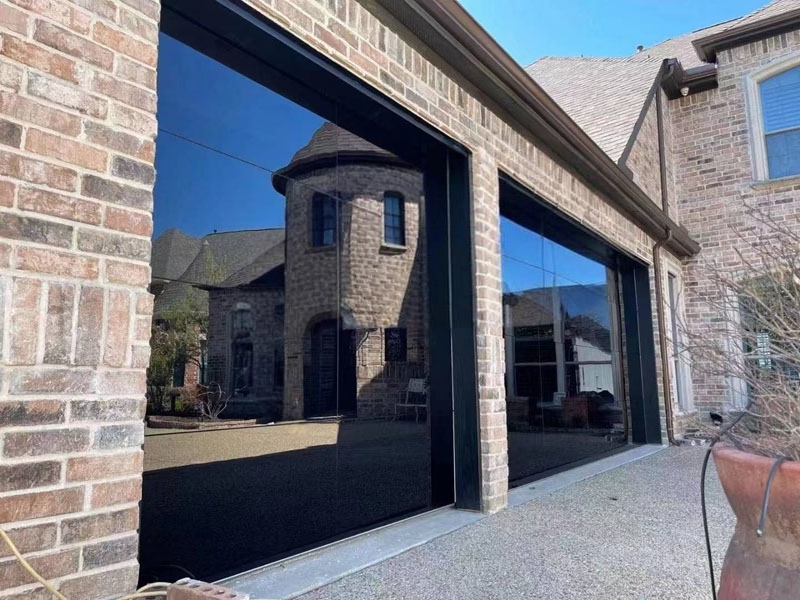 Aluminum Glass Garage Door