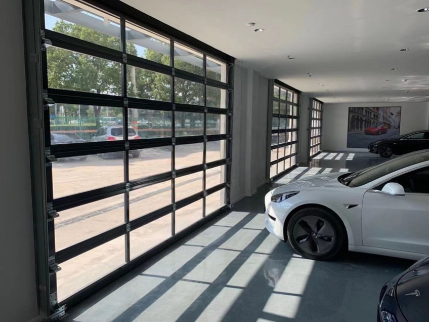 Aluminum Glass Garage Door
