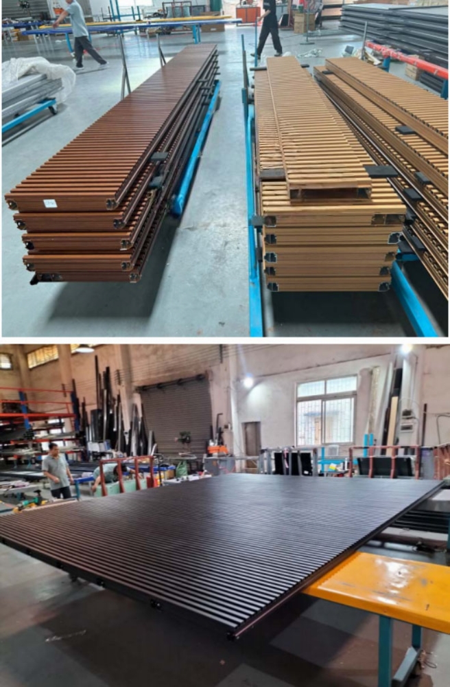 New Model Aluminum Panel Garage Door