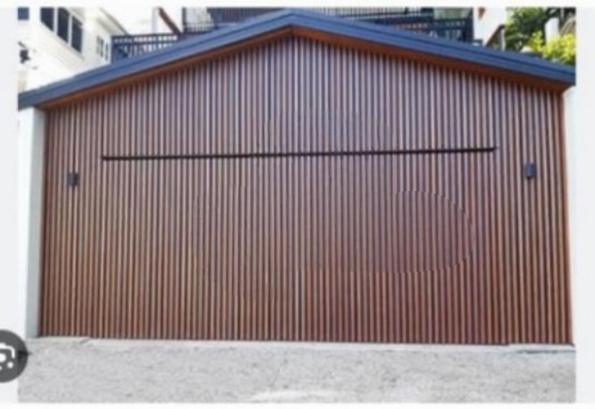 New Model Aluminum Panel Garage Door