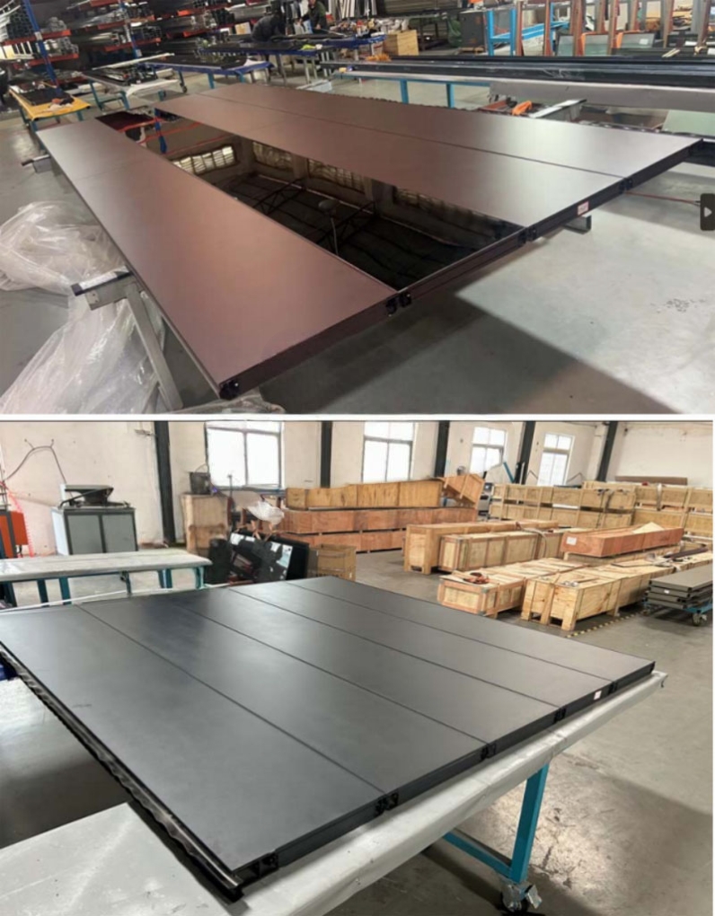 New Model Aluminum Panel Garage Door