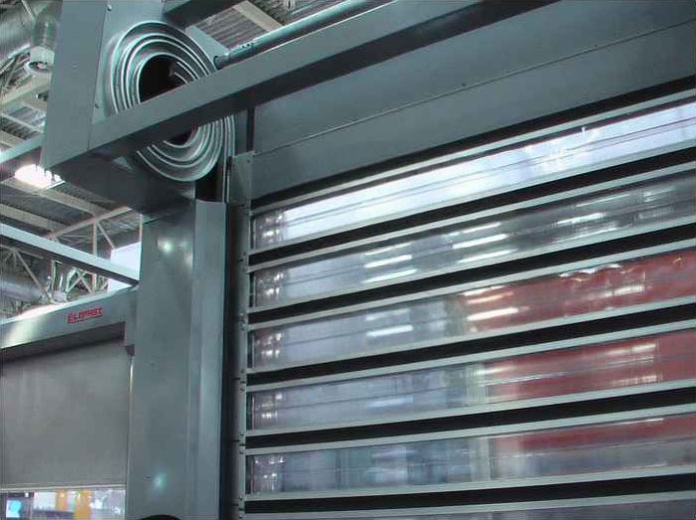 Rigid High Speed Spiral Door