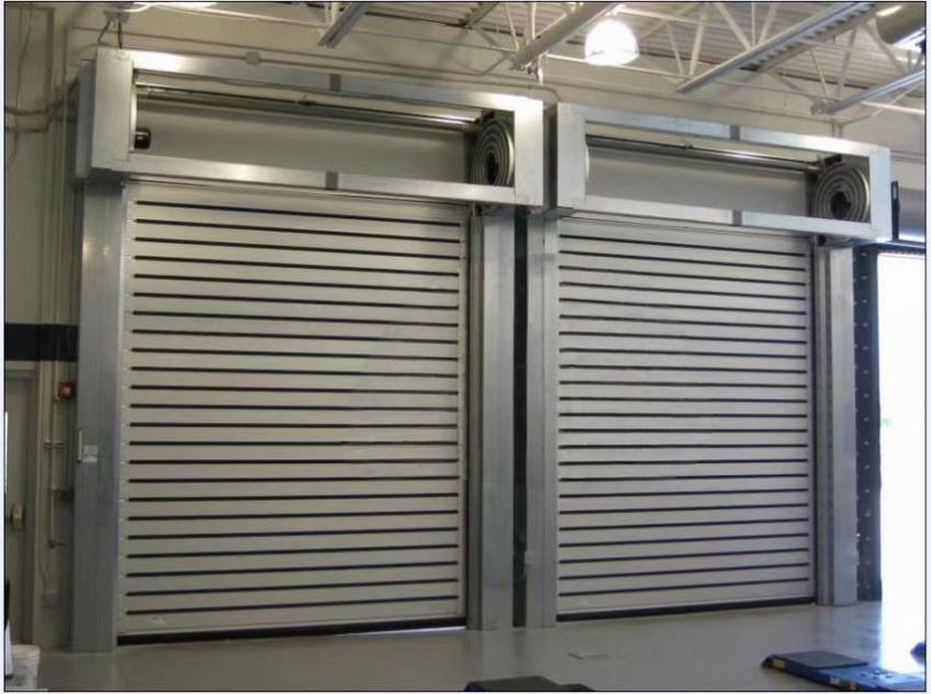 Rigid High Speed Spiral Door