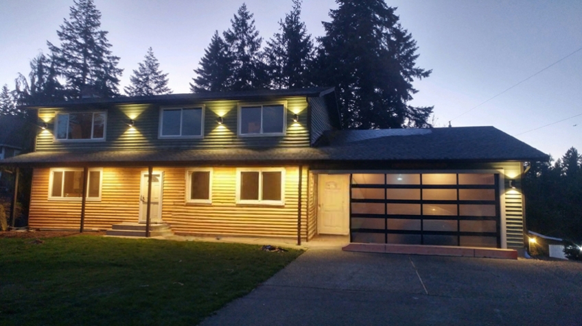 Glass garage door project