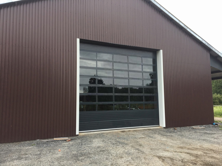 Industrial sectional door project