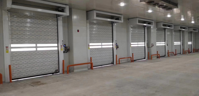 Australia metal high speed door project