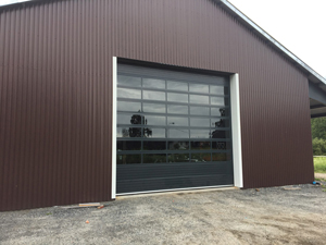 Norway industrial sectional door project