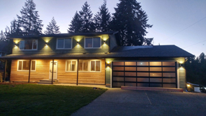 USA glass garage door project