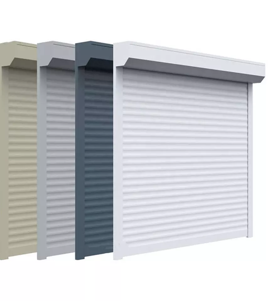 Remote Control Aluminum Rolling Garage Door image 1