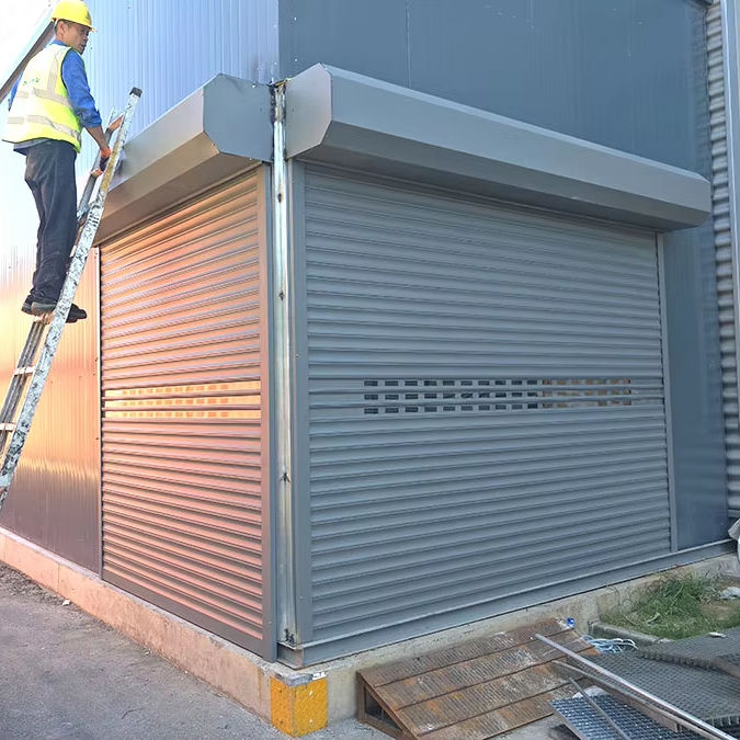 Automatic Aluminum Roller Shutter Window image 1