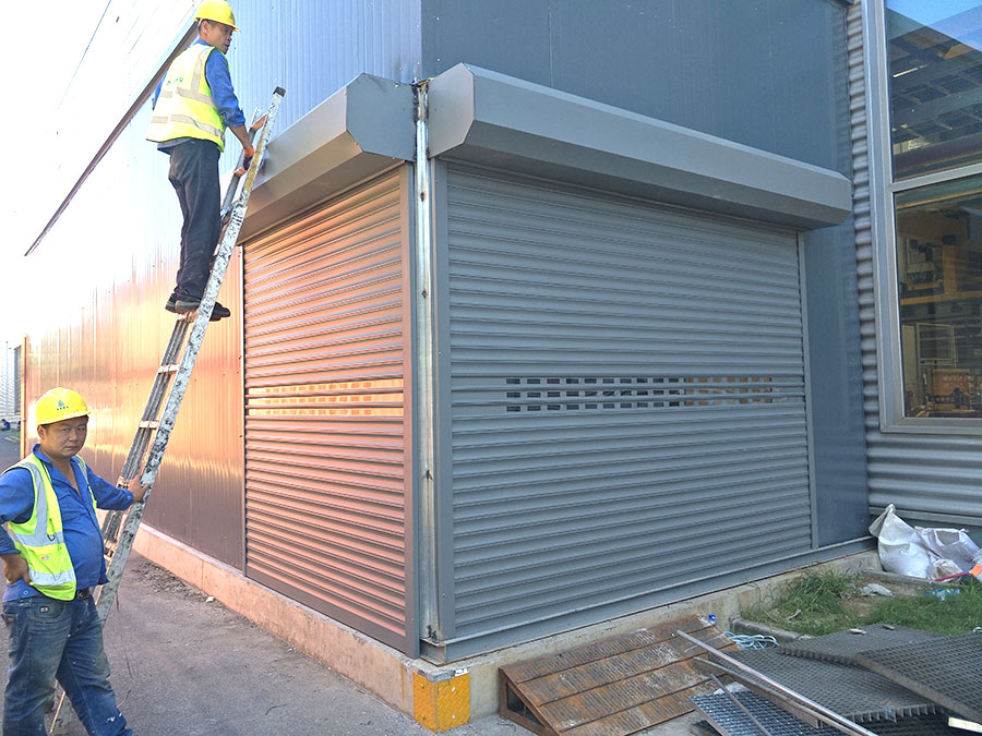 Hurricane Proof Aluminum Roller Shutter Door product description 4