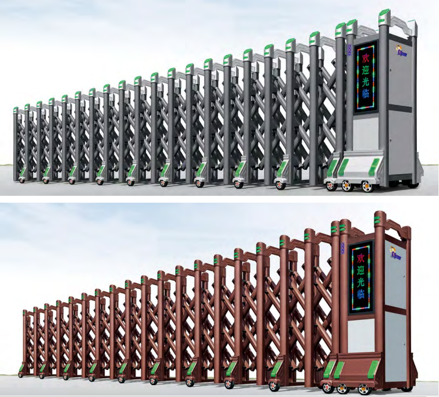 Anti-Collision Automatic Retractable Gate
