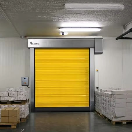 High Insulation High Speed Roll Up Door for Cold Storage Warehouse