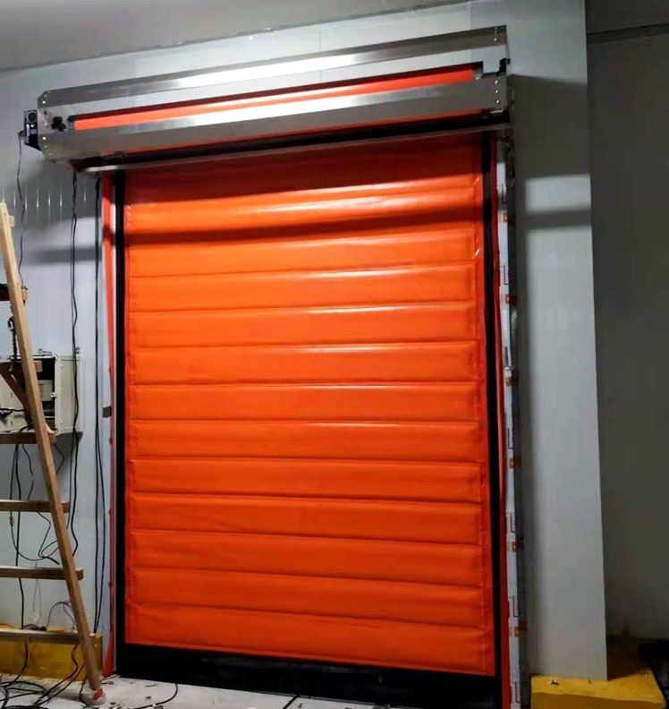 Automatic PVC Cold Storage High Speed Door for Freezer Rooms product description 1