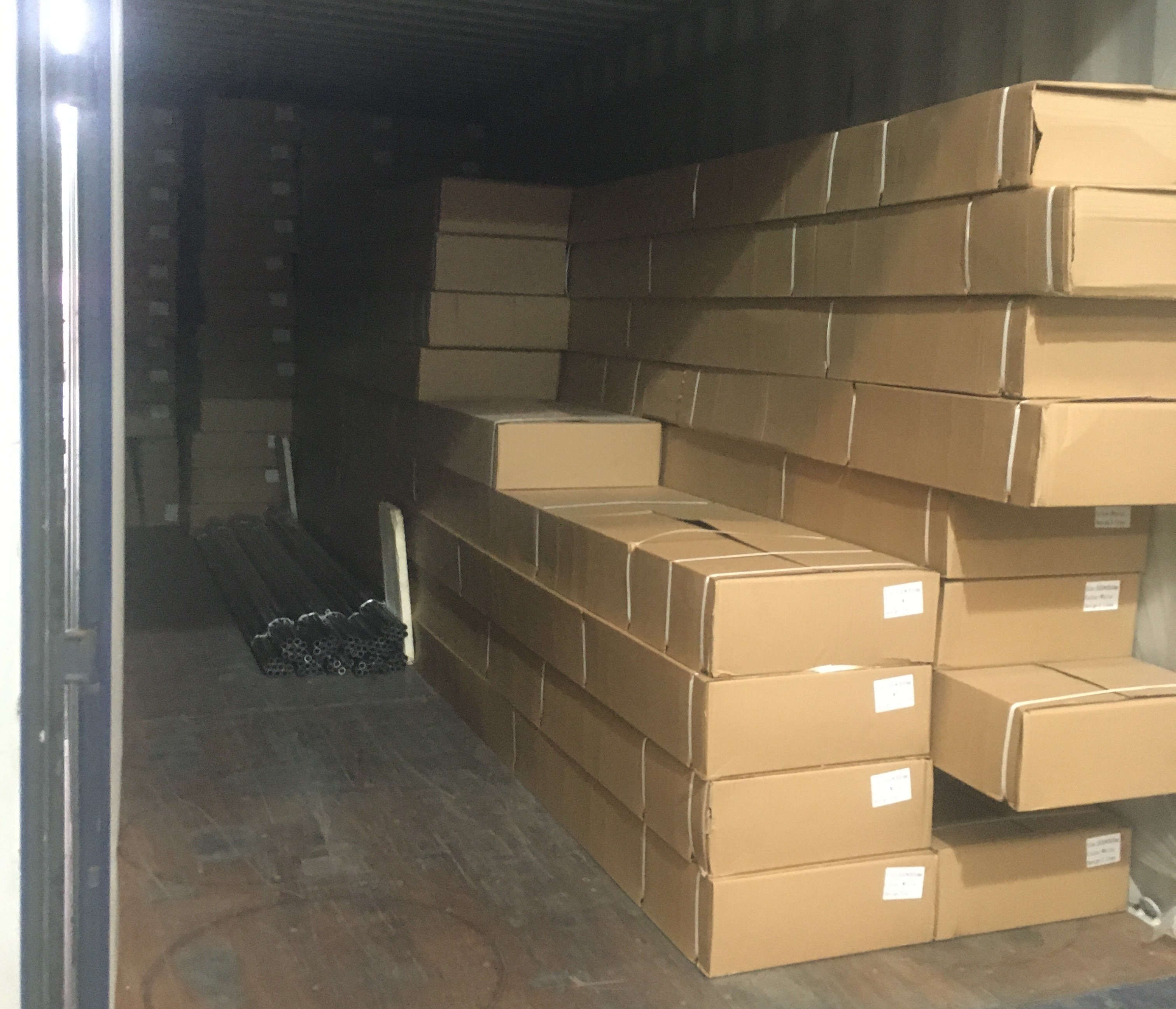 Acoustic Fire Rated Security Door FCL packaging