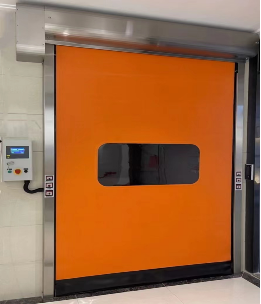 PVC High Speed Roller Shutter Door with Thermal Insulation