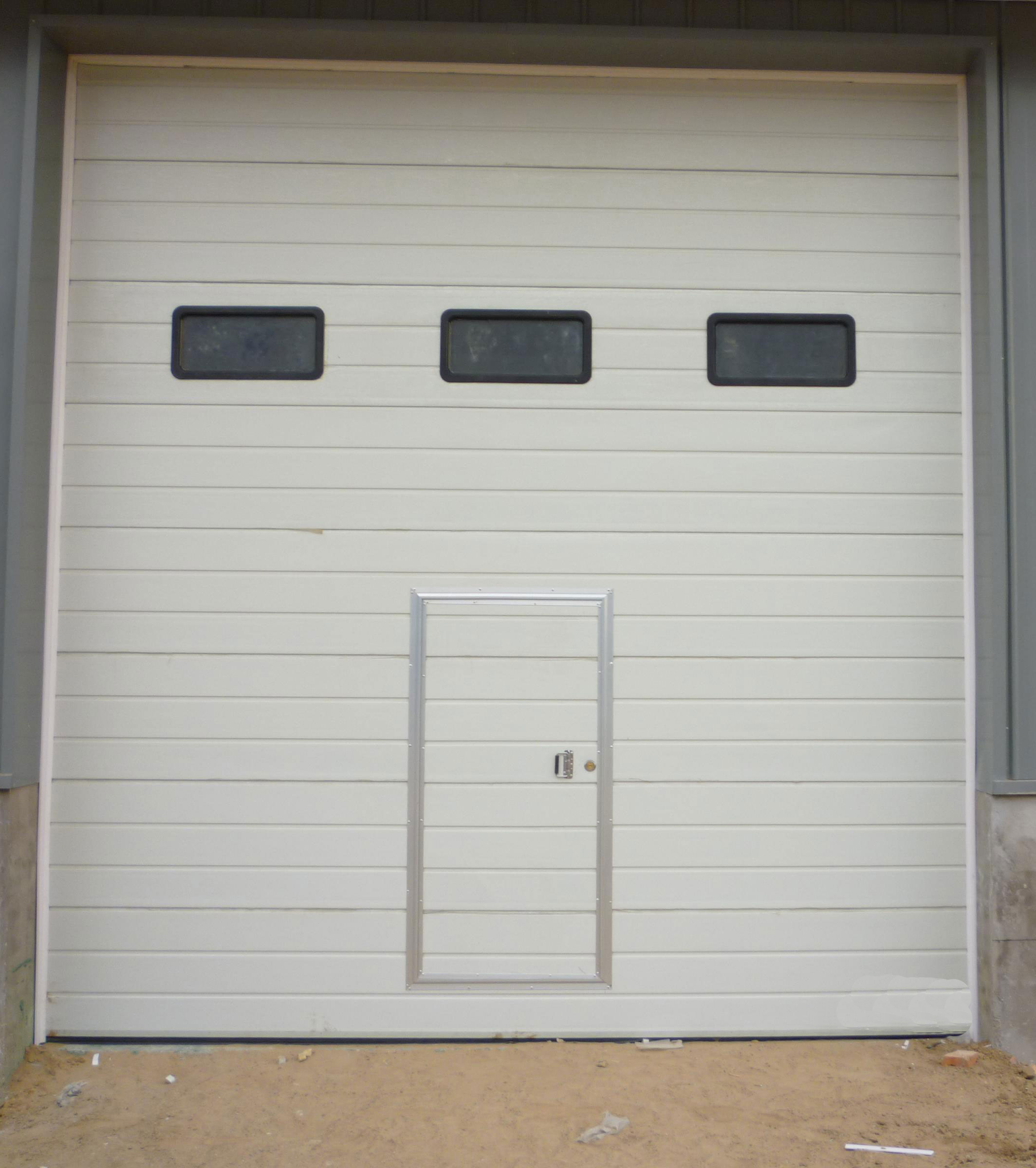 Thermal Insulated Dock Sectional Door for Loading Bays