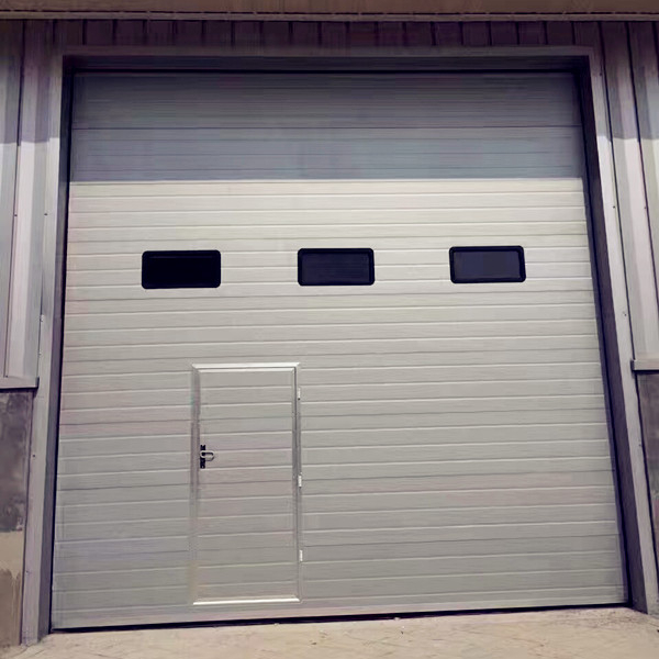 Vertical Lift Industrial Sectional Door for Tall Openings