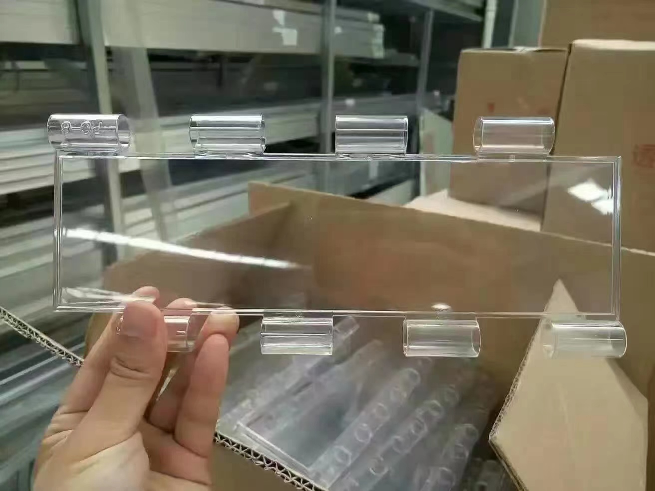 Clear Polycarbonate Roller Door door panel option 2