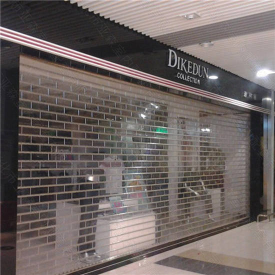 Clear Polycarbonate Roller Door product description 1