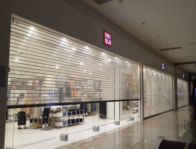 Clear Polycarbonate Roller Door product description 2