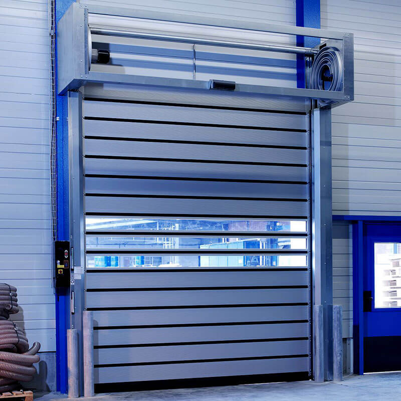 Wind Resistant High Speed Spiral Door product description 2