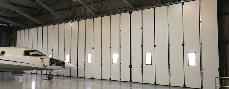Anjie Door industrial door banner